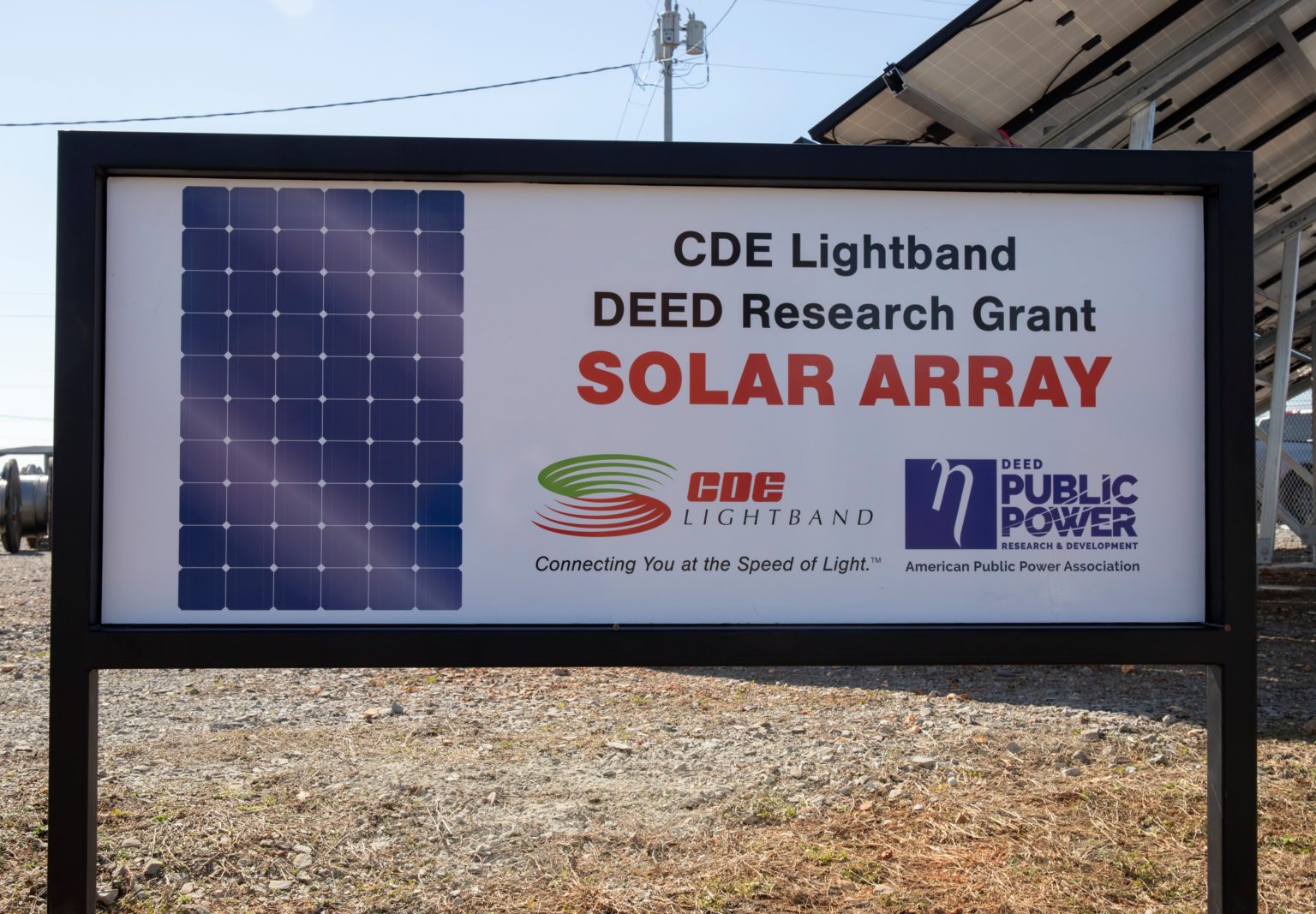 CDE Lightband Receives Grant For Solar Research Clarksville